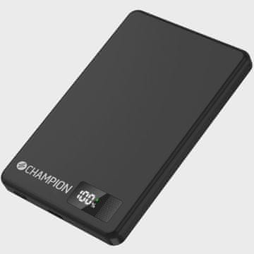 Champion Powerbank 5000mAh, kompatibilan s MagSafeom, 20W PD, crni