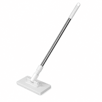 HOME & MARKER® Učinkovita mop krpa za čišćenje s 4 perive krpe i produženom drškom 100 cm | SWEEPI