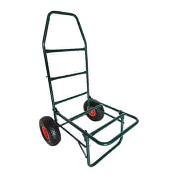 Northix Sklopiva transportna kolica, nosivost 80 kg, čelični okvir