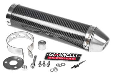 Enduro Carbon vrh ispuha / prigušivač, Aprilia RX / SX 50 06-15 / Derbi Senda X-Treme 50 09-15 (E)