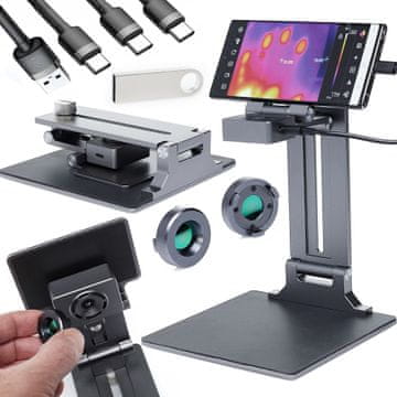 3D termovizijska kamera s objektivom
