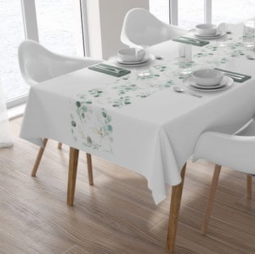 Detexpol Dekorativni nadstolnjak 85x85 Panama Green Leaves
