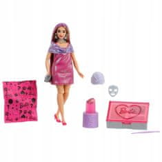 Barbie Party Unboxed Glam Party Stylish Pripremni set lutkica ružičaste boje
