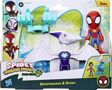 Hasbro SPIDEY I SUPER PALDS FIGURA SPIDEY I FIGURA DINOSAURUSA GHOSTASAURUSA