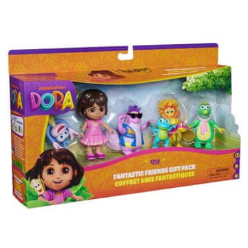 Dora ISTRAŽIVAČICA SET OD 5 FIGURA POKLON PAKIRANJE OD 5 POKRETNIH FIGURA