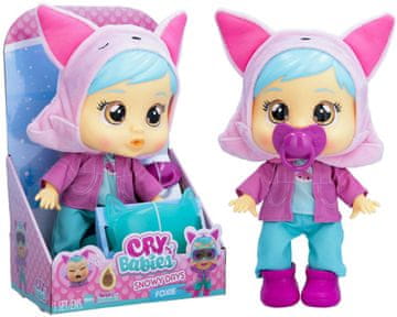 Cry Babies Snježni dani INTERAKTIVNA lutka Prave SUZE LISICA