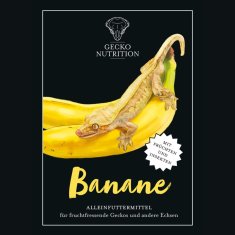 Gecko Nutrition Banana - hrana za gekone: Crested gecko, felsuma 50g