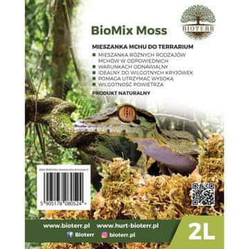 BIO Mješavina mahovine za terarije | BioBase Moss Mix 2L
