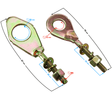 Moretti Konektori, ušičasti terminali, 5,3 mm, 10 kom, AMIO-03078