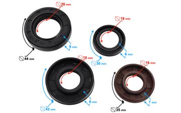 Moretti Brtve motora za 2T skuter (set)