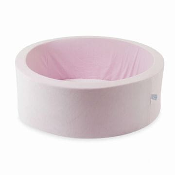 Mi Suhi bazen 90x30 Velvet Soft svijetlo ružičaste boje bez loptica