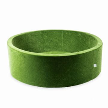 Mi Suhi bazen 130x40 Velvet Soft Olive bez loptica