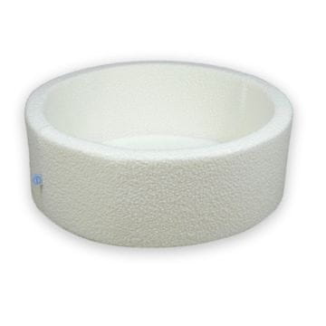 Mi Suhi bazen 90x30 Boucle Bijeli bez loptica