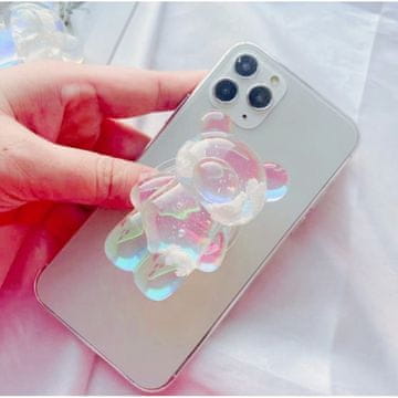 TELESKOPSKI DRŽAČ ZA TELEFON SLATKI MEDVJED KOPČA MODNI STALAK
