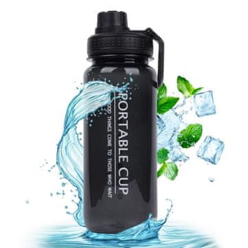 BOCA ZA VODU PRIJENOSNA ZA FITNESS, MALA SPORTSKA, 600 ML