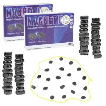 Nobo Kids Magnetsko kamenje 40 komada Šahovska strategija Magnetska društvena igra