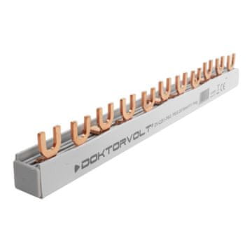 DOK TROFAZNA KOMBINIRANA SPOJNA SABIRNICA 11 MODULA 16MM2 100A