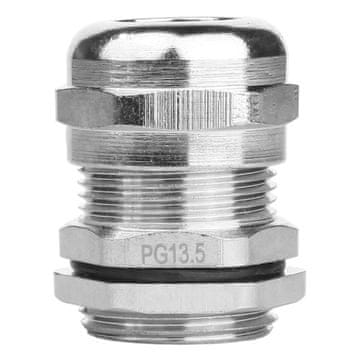 DE PG13.5 Kabelska uvodnica 6,5-12 mm IP68 poniklani mesing DGN 3114