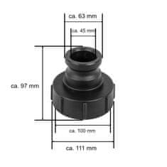 Bradas IBC konektor GW S100x8 Camlock A 2'' 6126