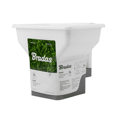 Bradas Ručna rotacijska sijačica 3L univerzalni vrtni rasipač WHITE LINE WL-SE102