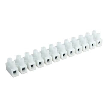 DE Priključni blok 10 mm2, 12-pinski električni blok s poklopcem kabela VDE/UL DGN 3664