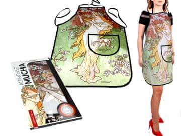 Carmani ALFONS MUCHA KUHINJSKA PREGAČA ZAŠTITNA PREGAČA ZA KUHARE