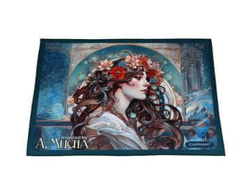 Carmani ALFONS MUCHA PODLOGA ZA STOL DEKORATIVNA PODLOGA UMJETNOST POKLON