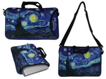 TORBA ZA PRIJENOSNO LAPTOPUTE VAN GOGH ZVJEZDANA NOĆ ART CARMANI