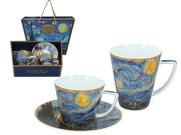 Carmani V. VAN GOGH ZVJEZDANA NOĆ ŠALICA KERAMIČKI SET
