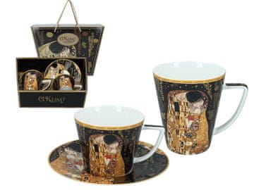 Carmani SET ŠALICA I ŠALICA GUSTAV KLIMT POLJUBAC KERAMIKA 2