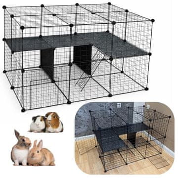 Nobo Kids METALNI MODULARNI TOR ZA GLODAVCE IGRAČKE 4
