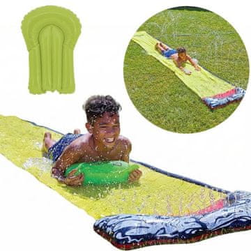 Nobo Kids VODENI TOBOGAN ZA DJECU VODENI TOBOGAN 480 CM IGRAČKA S FONTANOM