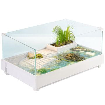 E.I. Turtle Shell Garden - akvarij za kornjače s otokom 39x27x17cm