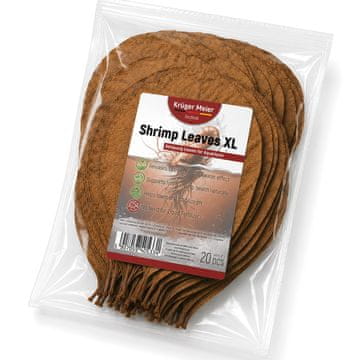 E.I. listovi škampa XL - listovi ketapanga 20 komada