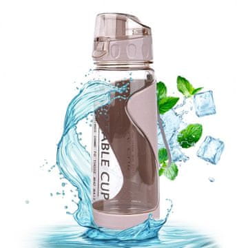 BOCA ZA VODU ZA FITNESS TERETANU 600 ml prijenosna mala BD02