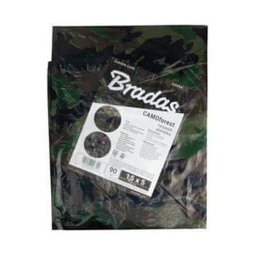 Bradas Kamuflažna cerada 90g/m^2 1.5x5m kamuflažna cerada kamuflažna cerada navlaka za opremu bivak bushcraft kampiranje krov CAMOFOREST PLCF901.5/5