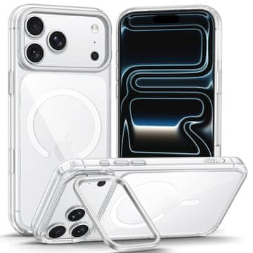 Tech-protect MagStand MagSafe CC maska za iPhone 17 Pro Max / 18 Pro Max, prozirna