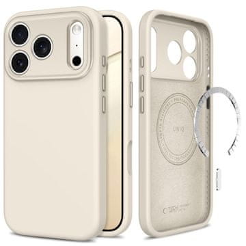Tech-protect Uniq MagSafe CC maska za iPhone 17 Pro / 18 Pro, titanium