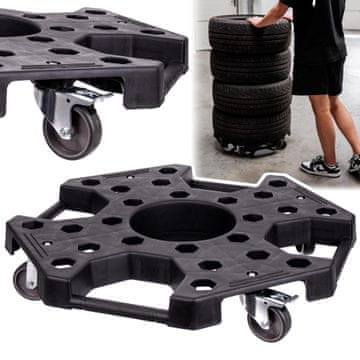 Platforma za kotače, gume, 150 kg, transportna kolica za kotače, felge