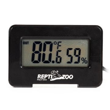 PTI TERMOMETAR I HIGROMETER LCD ZASLON ZA TERARIJ I SONDU ZA TERARIJ