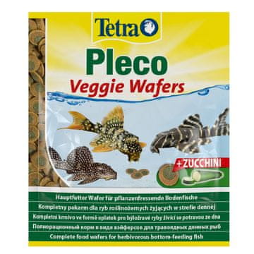 Tetra Hrana za biljojede ribe s dna s tikvicama, vrećica od 15 g