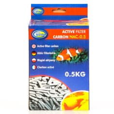 Aqua Nova AKTIVNI UGLJEN ZA AKVARIJSKI FILTER ČISTI I FILTRIRA VODU 0,5 KG