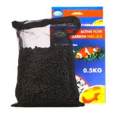 Aqua Nova AKTIVNI UGLJEN ZA AKVARIJSKI FILTER ČISTI I FILTRIRA VODU 0,5 KG