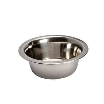 METALNA POSUDA ZA HRANU I VODU ZA PSE, TRAJNA HIGIJENSKA, 0,9 L, FI 16 CM, KOM