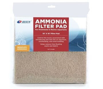 Resun APSORPCIJSKA PODLOGA ZA AMONIJAK NH3 ZA FILTER AKVARIJSKE KUPKE 45X25CM ULOŽAK
