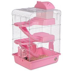 Eve Miku Skyscraper Pink - Kavez za male glodavce kompletan set