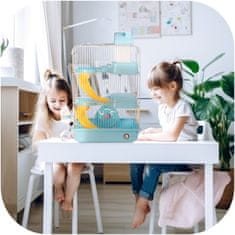 Eve Miku Skyscraper Blue - Kavez za male glodavce, kompletan set