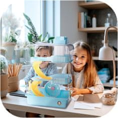 Eve Miku Skyscraper Blue - Kavez za male glodavce, kompletan set