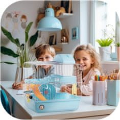 Eve Miku Homie M Blue - kompletan set kaveza za male glodavce