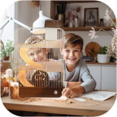 Eve Miku Skyscraper Brown - kompletan set kaveza za male glodavce